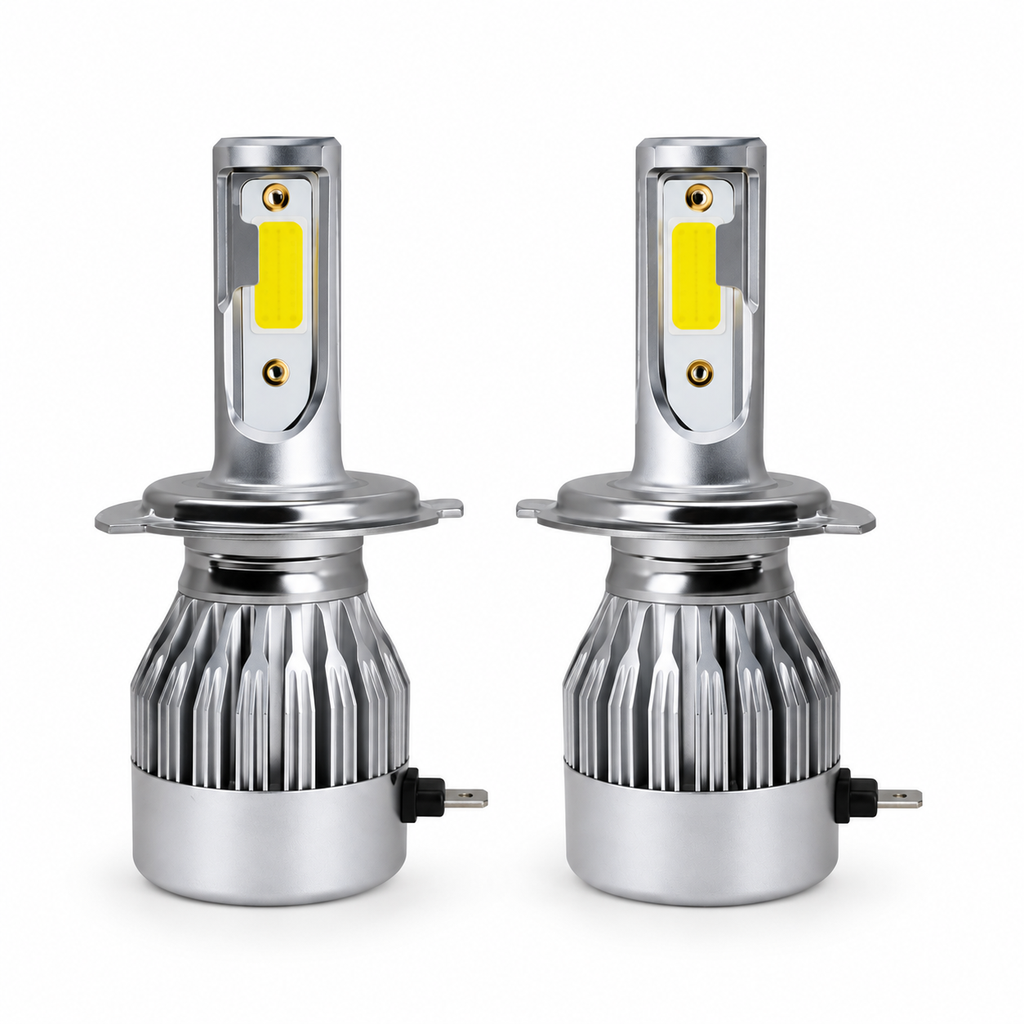 [S6H1] Lampara LED CREE H1 12/24 V 18.000 Lumenes con Cooler Nitroled x2u