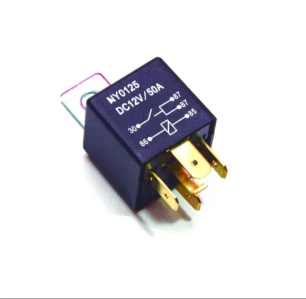 [NY0125] Relay 12 V 50 AMP 5 Terminales c/ Soporte NY0125 Nosso