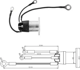 [ZM 291] Automatico Solenoide Arranque 24 V Tipo Bosch 291 ZM