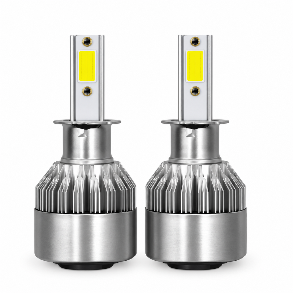 [S6H3] Lampara LED CREE H3 12/24 V 32.000 Lumenes 24 W con Cooler Nitroled x2u