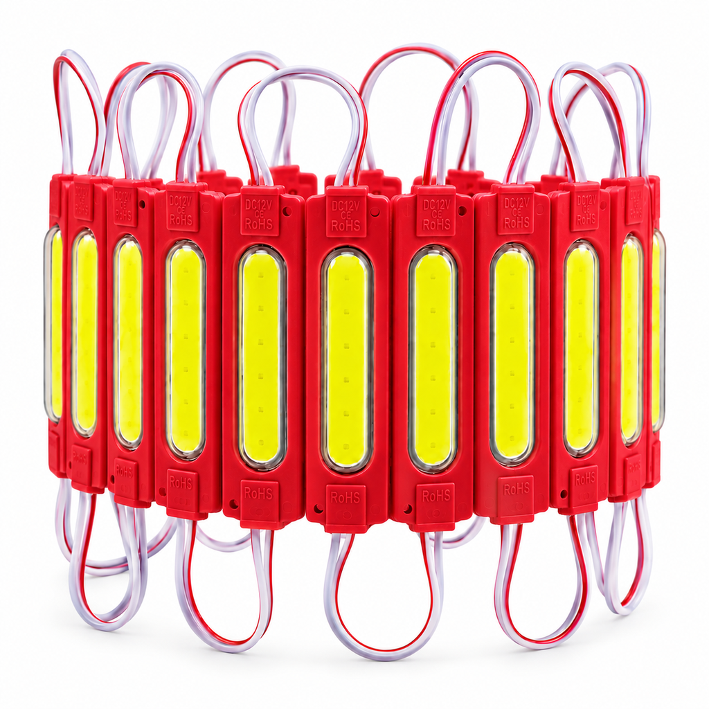 [COB12R] Modulo LED COB 12 V Rojo C-LED