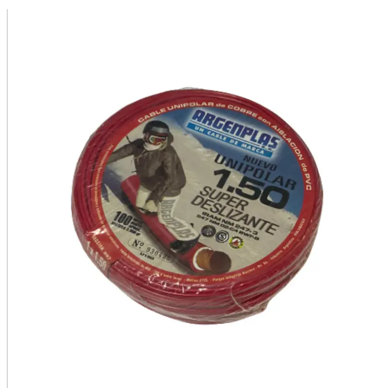 CABLE UNIPOLAR 1X1.5MM ARGENPLAS DI.