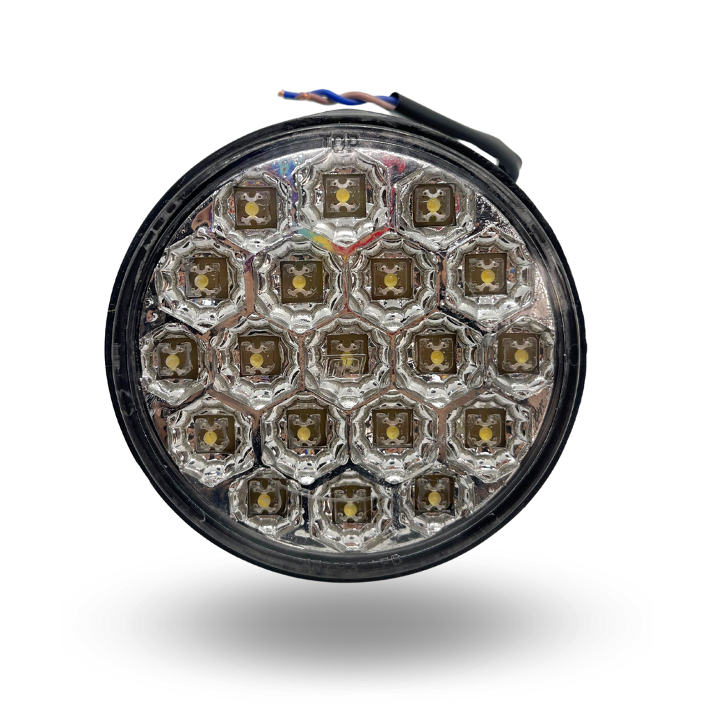 FARO LED 830 19 leds CRISTAL C/CABLE 24V AP.