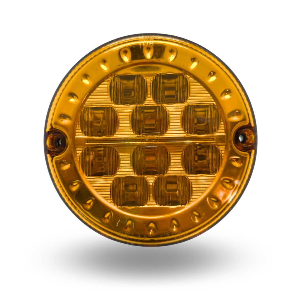 FARO LED 930  AMBAR A EXTERNO 10 LED 24V  AP.