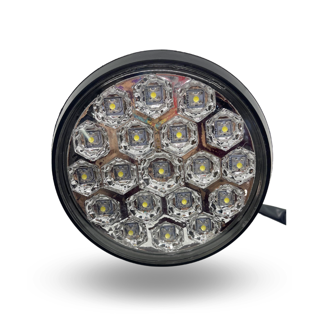 FARO LED 930  CRISTAL  ARO DE GOMA 19 LED AP.