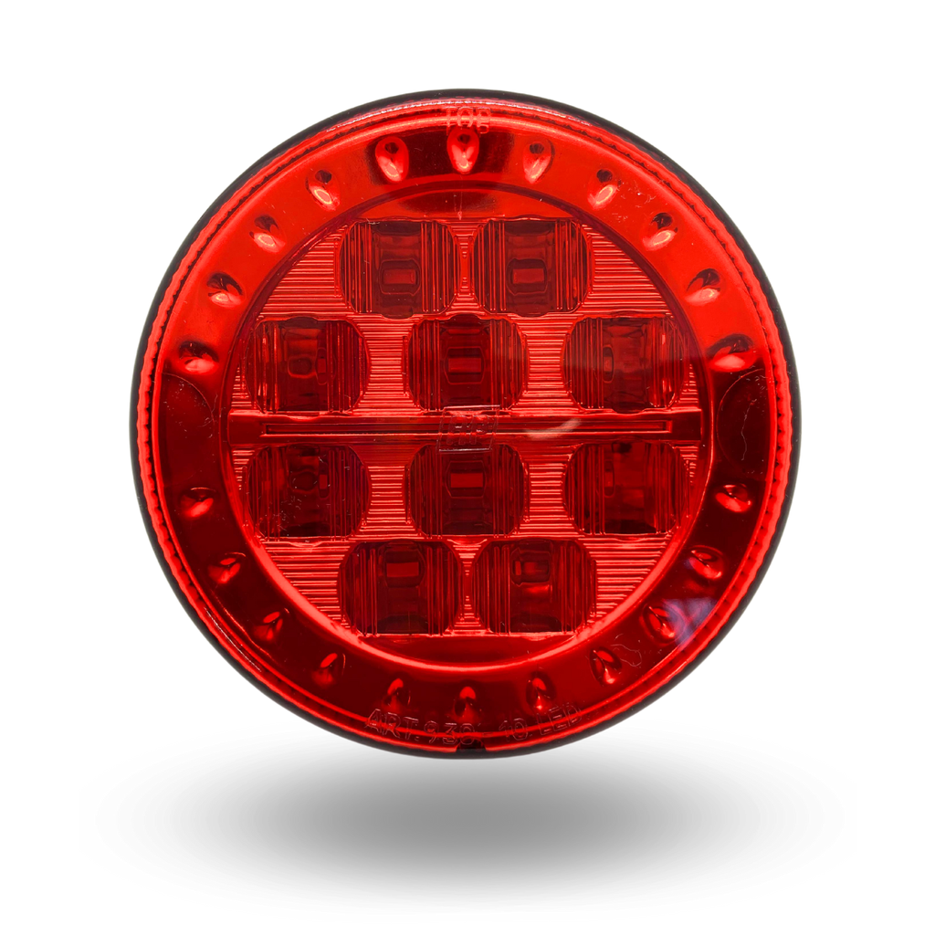FARO LED 930  ROJO A INTERNO 10 LED 24V  AP.