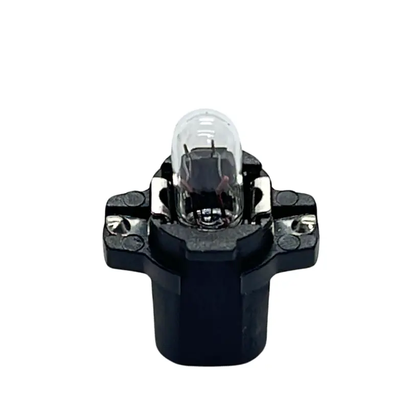 LAMPARA M.M 12V PB3 1.2W NEGRO CON PORTA COMEX.