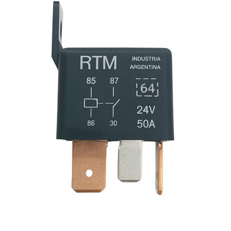 RELAY 24V 4T 9.5MM 50AMP DE POTENCIA COMEX.