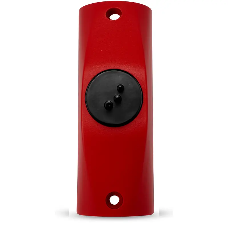 BOTON DE TIMBRE P/CAÑO ROJO B. NEGRO MARCA FLOOD 6002