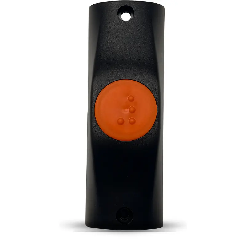 BOTON DE TIMBRE P/CAÑO NEGRO B. NARANJA MARCA FLOOD 6001/2