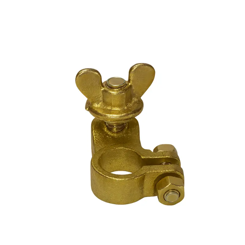 BORNE POSITIVO DE BRONCE P CABLE DE 16 A 50MM2 MARIPOSA COMEX. 