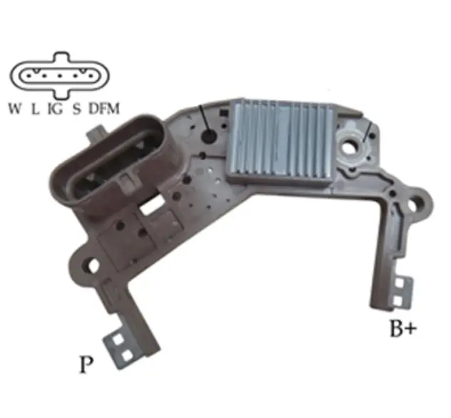 REGULADOR DE VOLTAJE TIPO MITSUBISHI 24V 5P 40027  EXI. 