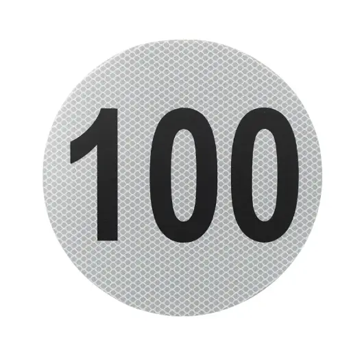 [VE100] CIRCULO DE VELOCIDAD MAXIMA 100KM/H COMEX.