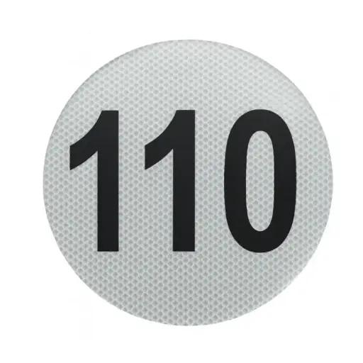 [VE110] CIRCULO DE VELOCIDAD MAXIMA 110KM/H COMEX. 