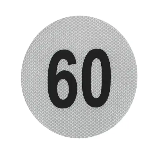 [VE60] CIRCULO DE VELOCIDAD MAXIMA 60KM/H COMEX. 