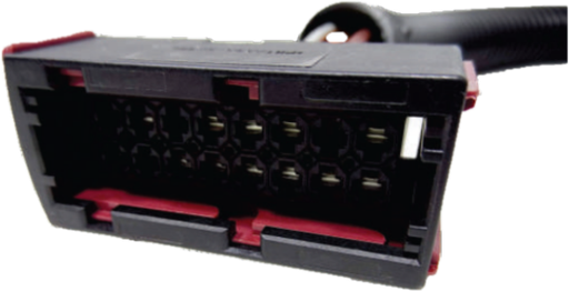 [PLD16] FICHA 16 VIAS MB HEMBRA CON CABLE RONBAY 