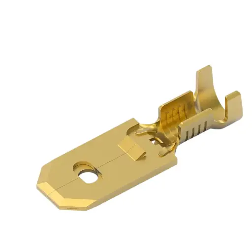 [73334] TERMINAL PALA MACHO 6.35 X 0.8 MM C/TRABA COMEX. 