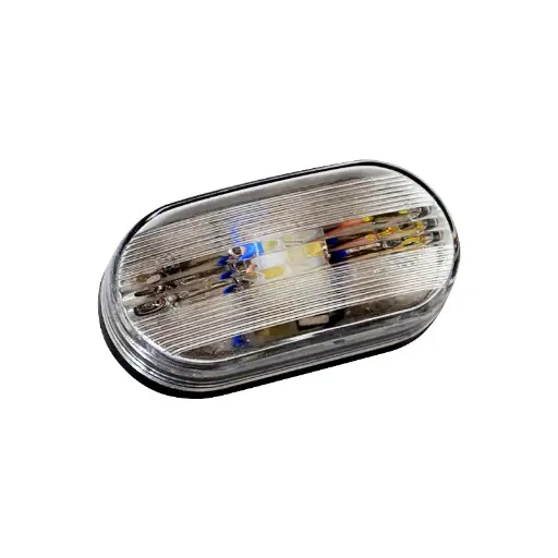 [400 – MET – C] FARO 400 DELIMITADOR DELANTERO CRISTAL AP. 